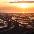 石川・白山市の獅子吼高原で日本海に沈む夕日🌄を満喫