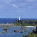 【空から灯台】平安名埼灯台＜沖縄県宮古島市＞