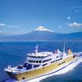 【フェリーひとり（一人）旅】日本一深い湾の駿河湾から日本一高い山の富士山を望む船旅　富士⚓＜駿河湾フェリー＞