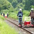 線路の上を自転車で快走🚲小湊鉄道で体験型アクティビティがスタート