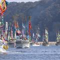 海上渡御など見どころ多彩、10 月に「釡石まつり」開催