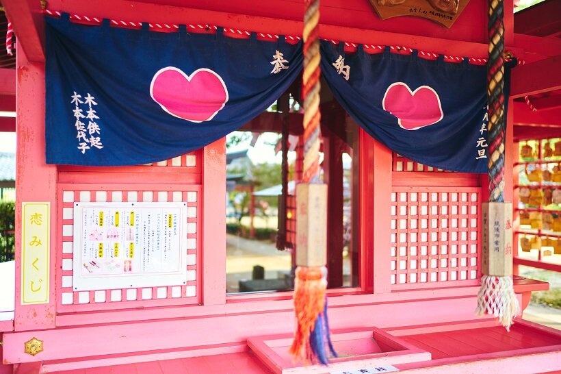 「恋命」を祀る恋木神社（©福岡県観光連盟）