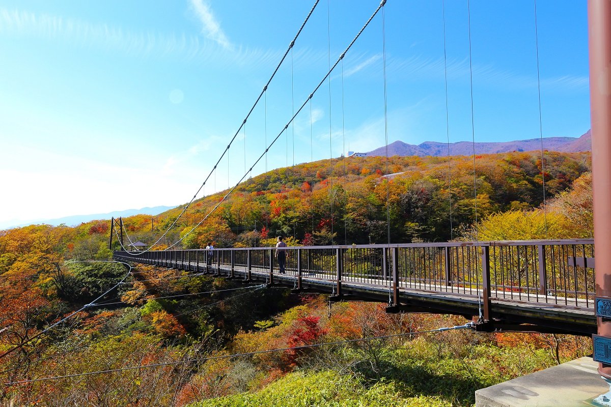 【天空の紅葉旅】吊り橋やロープウェイから那須の眺望（１）