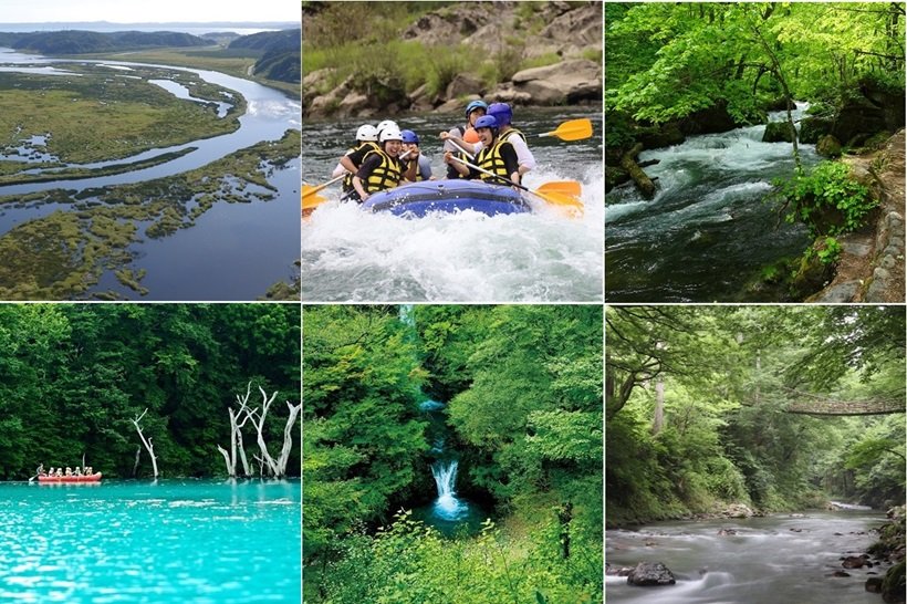 渓流や湖の水辺　水辺の涼6選【日本の涼景】