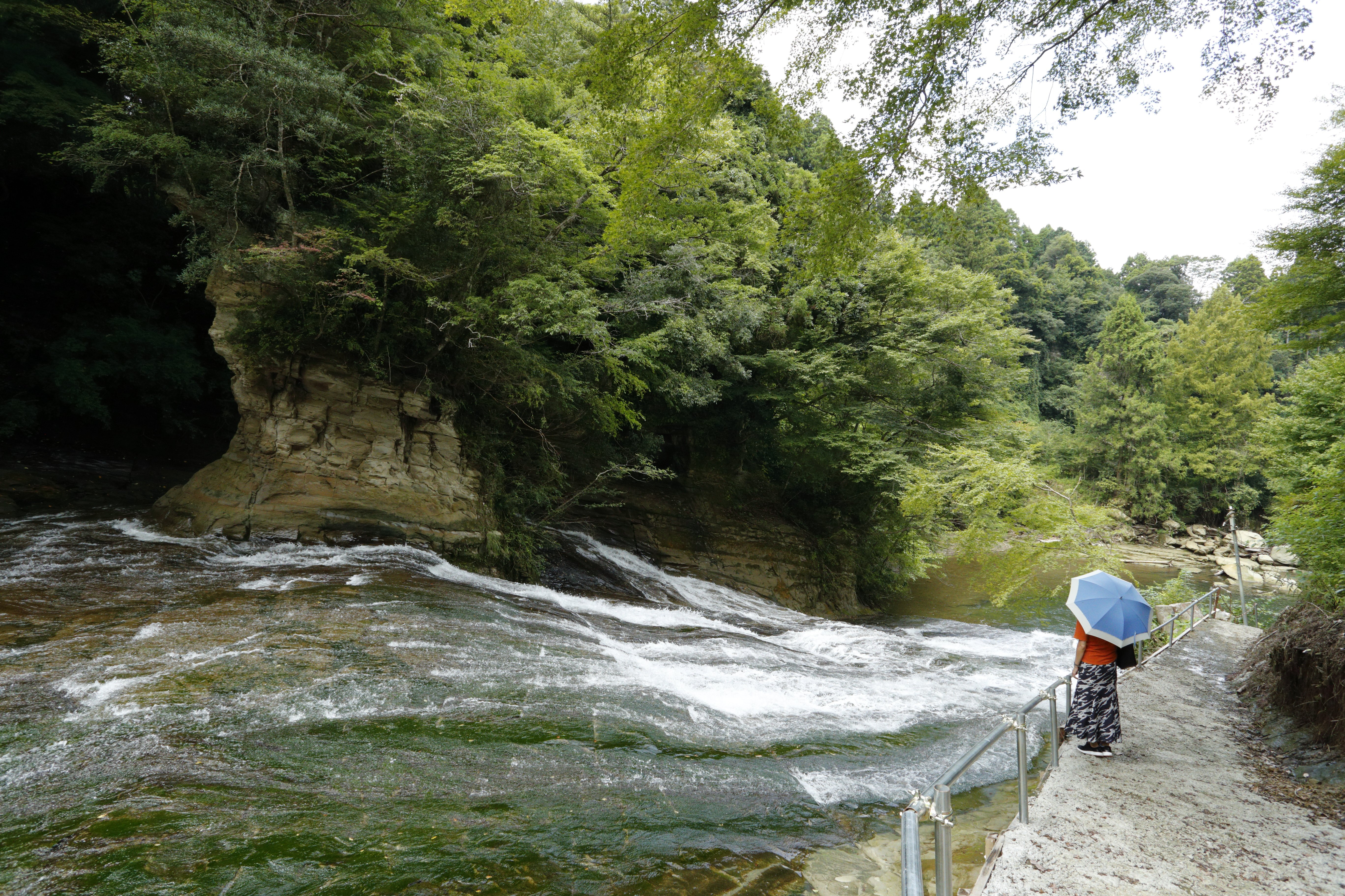 養老渓谷で黒湯と妙味を堪能②