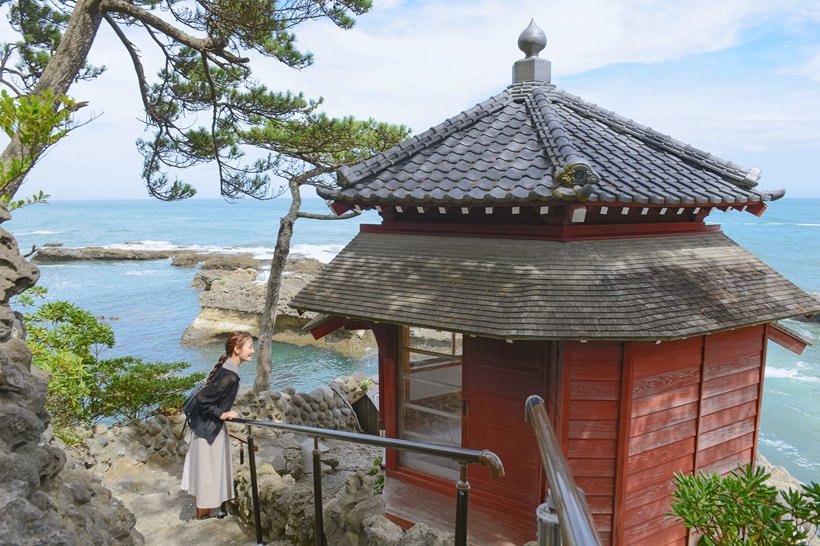 太平洋を見晴らす絶景の駅舎と芸術の秋の五浦海岸を訪ねる　常磐線・水郡線（2）【鉄道ひとり旅】