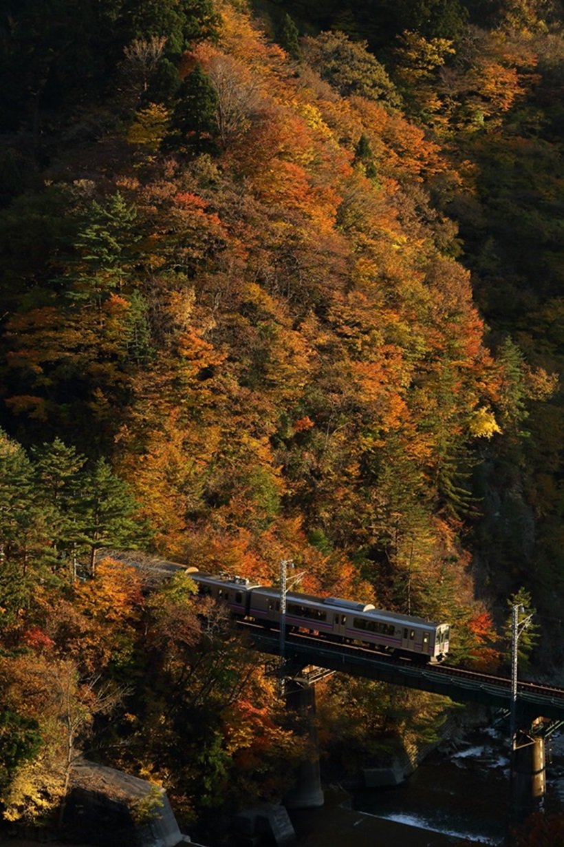 【鉄道ひとり旅】奥羽山中の錦秋湖から田沢湖線経由で紅葉三昧（2）北上線－奥羽線－田沢湖線