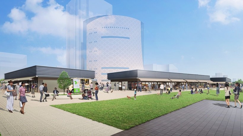 大阪城近くの「難波宮跡公園」内に、13の個性豊かな店が集う「なノにわ」開業！