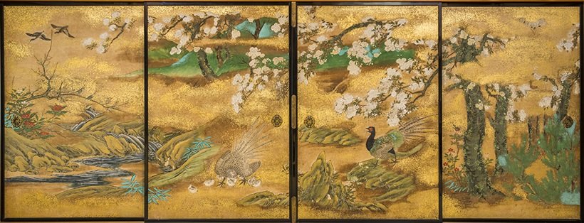 津軽の旧家・宮越家で離れや庭園を期間限定公開。約150年ぶりに顔合わせした襖絵も特別展示