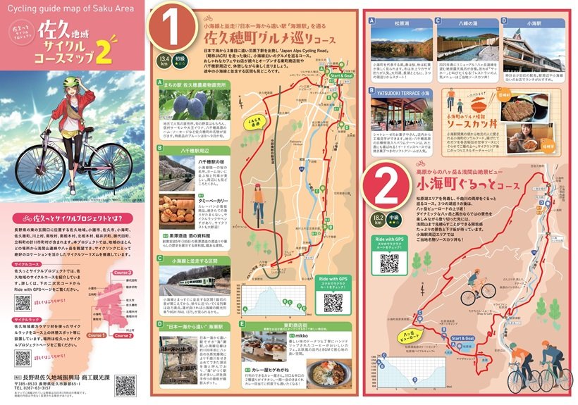 第2弾コースマップ（一部）