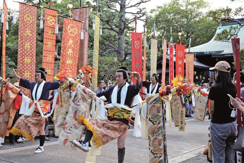 今年で 111回目を数える3年に1度の「島田大祭」