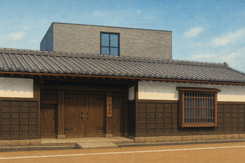 Ａー２　【画像】長屋門イラスト.png