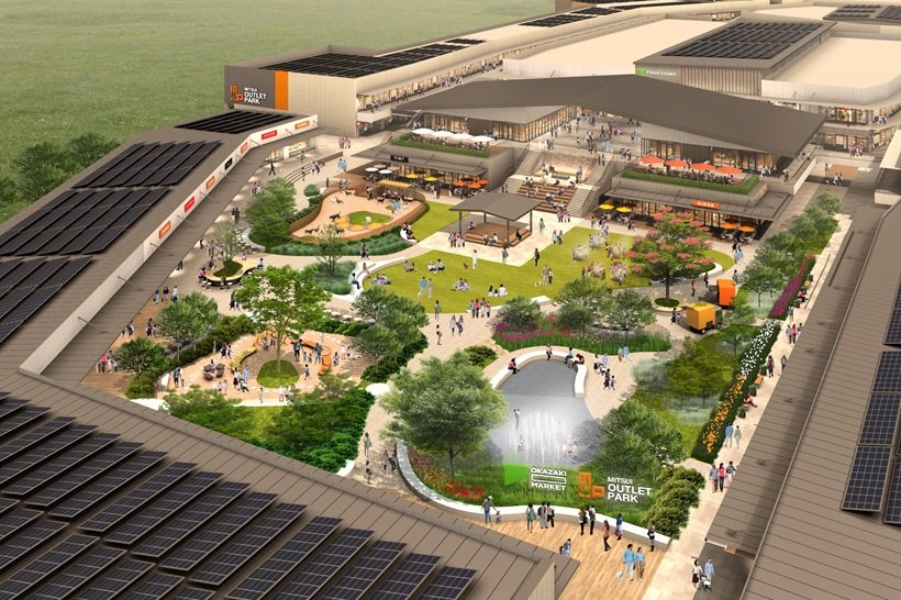 三井アウトレットパークが愛知県初出店!岡崎市にオープン🧺