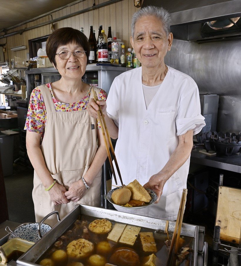 【食べ歩き ご当地おでん】生姜醤油をかけてよし、付けてよし 姫路おでん