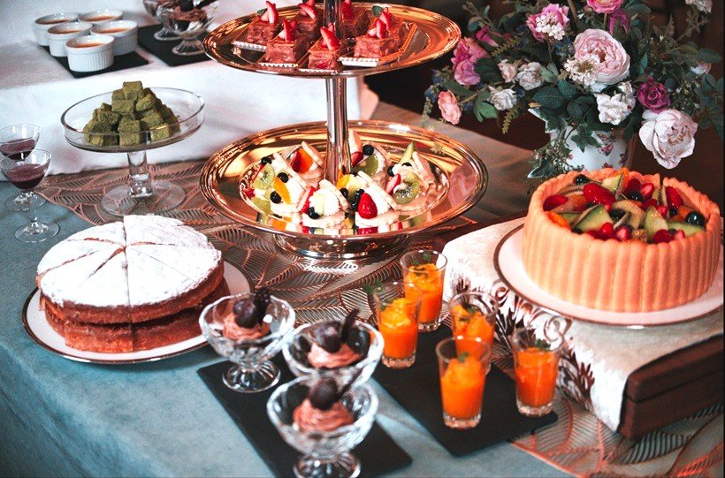 「スイーツブッフェプラン」ではスイーツ食べ放題