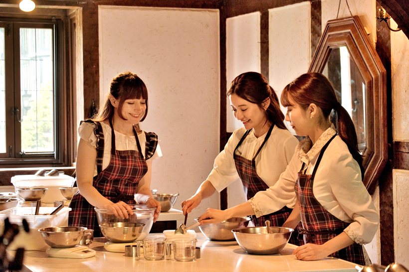 「英国スイーツベイキングプラン」でのベイキングレッスン