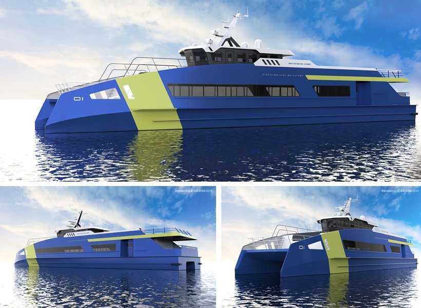 2026年春、瀬戸内海のフェリー航路に次世代型の新造船が就航🚢