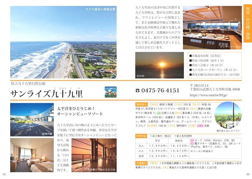 サンライズ九十九里の紹介ページ