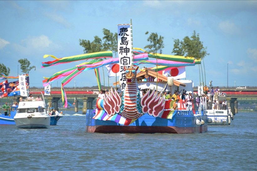 12年に1度の式年大祭、鹿島神宮で「御船祭」開催