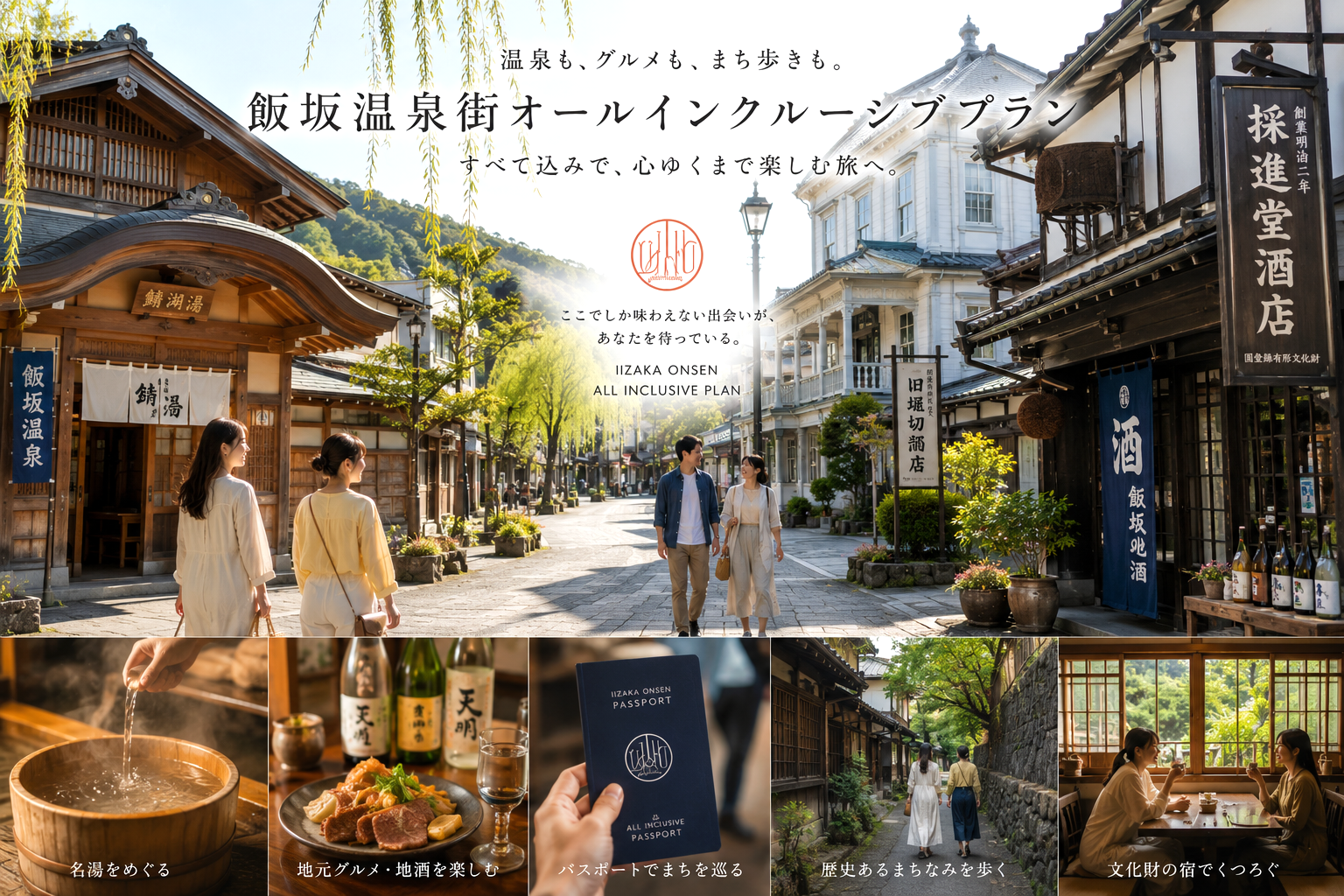 飯坂温泉で全国初の試み「 街全体で〝オールインクルーシブ〞」がスタート！