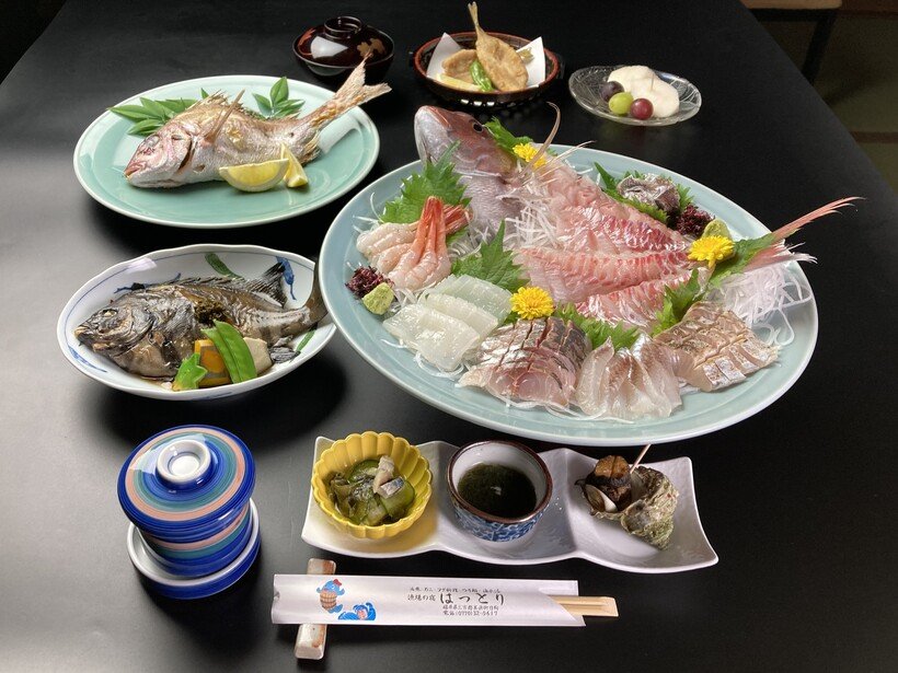 【極上の民宿】若狭湾の新鮮な魚介類をとことん味わう　漁場の宿 はっとり＜福井・美浜町＞