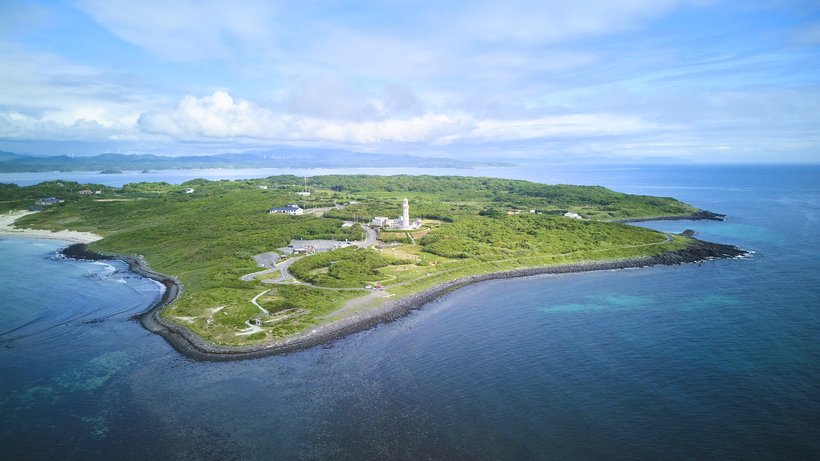 【空から灯台】角島灯台＜山口県下関市＞
