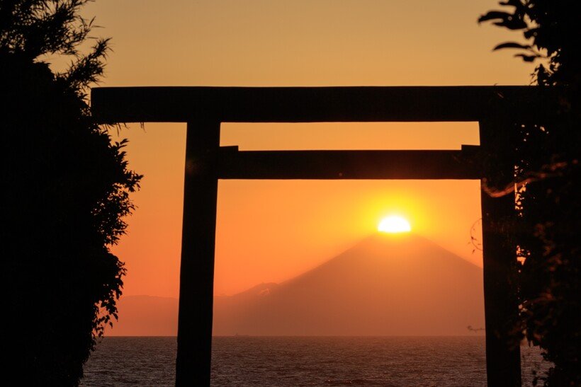 ③　差し替え２　ダイヤモンド富士（洲崎神社）_★S34A6350.jpg