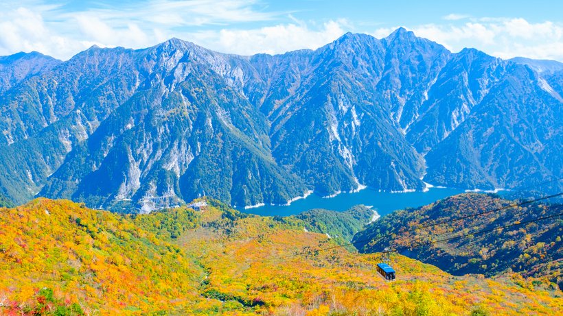 【ロープウェイで秋絶景】グラビア　秋の天空さんぽ6選