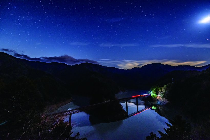 静岡県の大井川鐵道で「星空列車」を運行中🌌